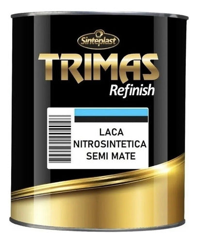 TRIMAS Satin White Lacquer 1 Liter Nitro Autos 0