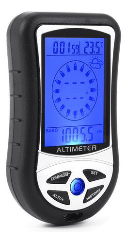 Medidor De Altura Portátil 8 Em 1: Altímetro, Barômetro, Brú 2