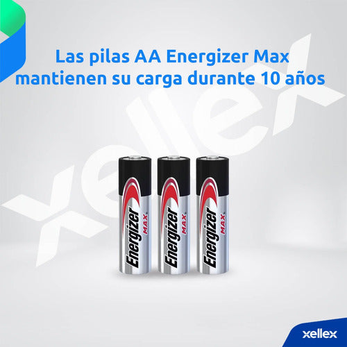 24 X Pilas Alcalinas Aa Energizer Max E91 Bp8 San Martin 3