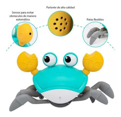 Moon Electronic Walking Dancing Crab Toy with Music 1