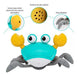 Moon Electronic Walking Dancing Crab Toy with Music 1