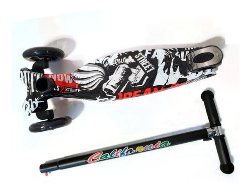 Faydi California Graffitti 4 Wheels with LED Light 0