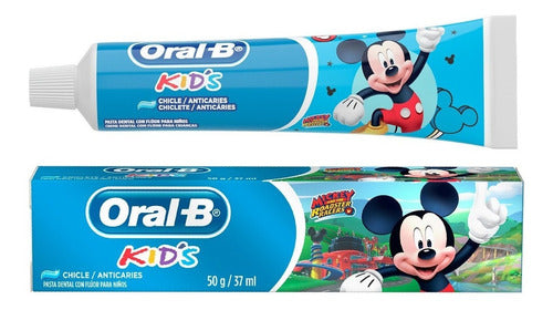 Oral B Kids Kit X6 Dental Paste with Fluoride for Kids Mickey 1