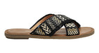 Toms Sandals Woven Black Negro 0