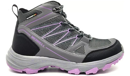 Merrell Agor Trekking Boots for Women in Gray 0