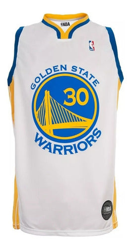 NBA Golden State Warriors Jr. Basketball T-shirt - Stephen Curry Official License 0