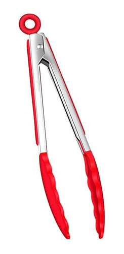 Pinza De Cocina Multiuso Agarre Y Punta De Silicona 30 Cm 1