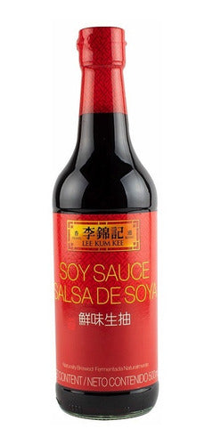 Pack of 4 Lee Kum Kee Soy Sauce, 500ml Each 0