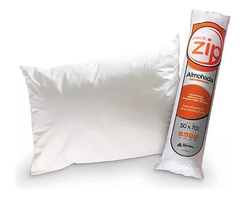 Aldeana Zip Intelligent Pillow Silicone Fiber - Percal 180 Thread Count 0