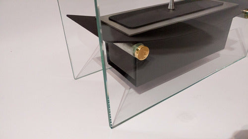 Modern Bioethanol Table Centerpiece Capri Model 2