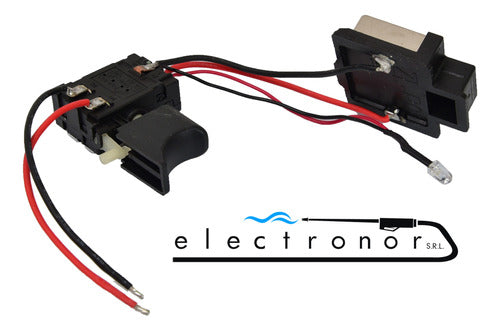 Interruptor Original Para Taladro Percutor Lusqtoff Atl18-8b 3