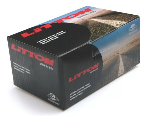 Litton Brake Pads Kit for Toyota Etios 2013 0