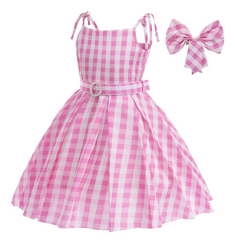 Barbie Disguise Children's Dress Divine + Hair Bow 0