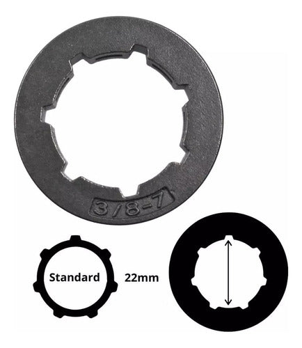 Anillo Motosierra Stihl Ms 361 381 Husqvarna 61 Paso 3/8 7d 1