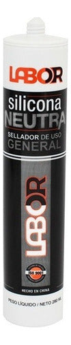 Labor Neutra Silicone Sealant Black 280 Ml LAB01212 2