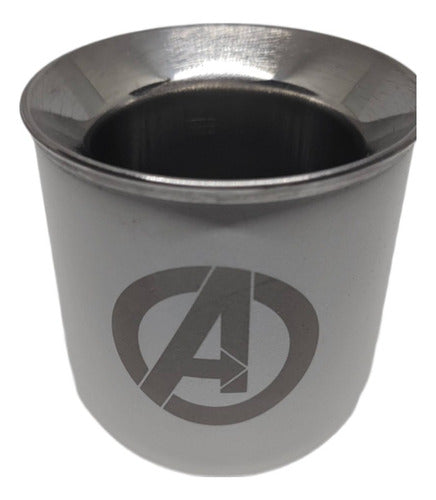 Mate Thermal Stainless Steel Avengers - Mate Acero Inoxidable Térmico Avengers