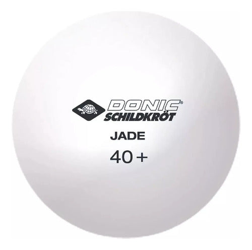 Donic Ping Pong Kit: 2 Protection Line 400 Rackets + 6 Jade Balls + Retractable Red Net 7