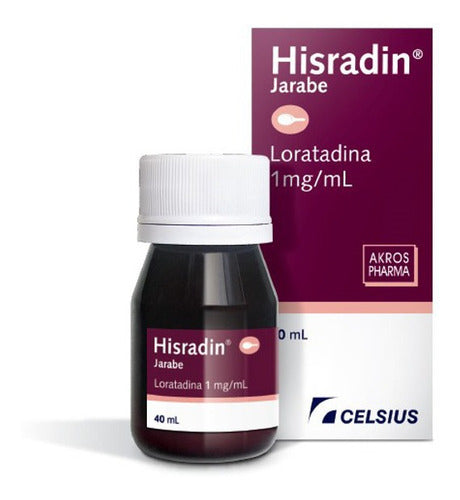 Hisradin® Jarabe 40ml (loratadina) 0