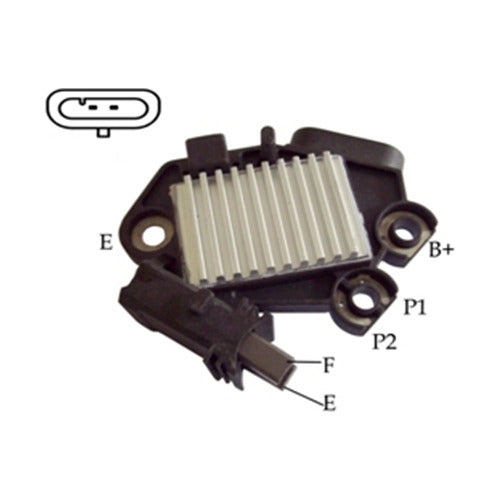 Regulador Voltaje Compatible Con Valeo Ford Escort Fiesta 1