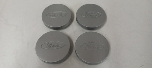 JYJ Set of 4 Center Caps for Ford Fiesta (1994/1995) 3