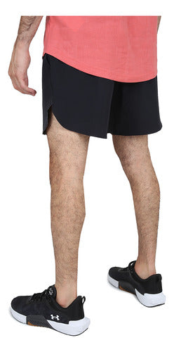 Under Armour Short Entrenamiento Print Peak Hombre en Negro 2