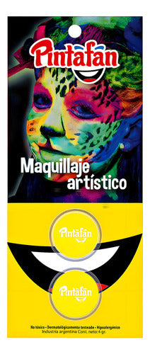 Maquillaje Artistico Amarillo Fluo Pack X3u 0