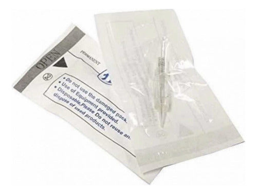 Pack of 10 Cartridge Needles for Dermograph 1p/3p/5p Micropigmentation 7