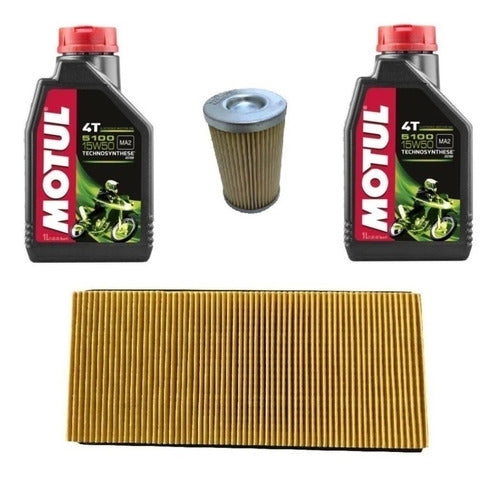 Bajaj Kit Service Rouser Ns 200 Motul + Original Filters 0