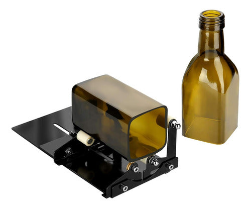 Fixm Glass Bottle Cutter - Round and Square Bottle Cutting Machine with Accessories 0