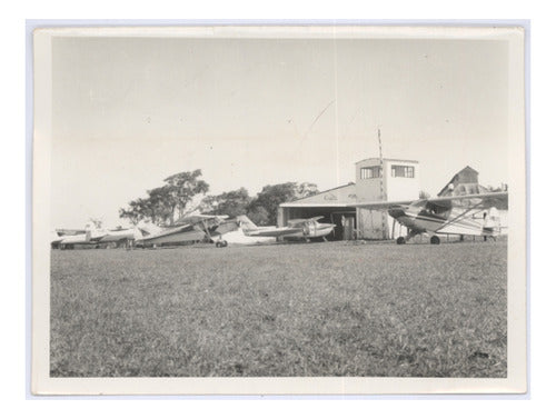 Hangar De Rocha En El Año 1966 - Lámina 45x30 Cm. 0