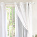 Driftaway Drift Away Lily Pom Pom Pura Ventana Cortinas Conj 2