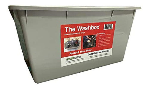 The Washbox Paint Tray Para Pincel Clean Up Large Insert Par 0