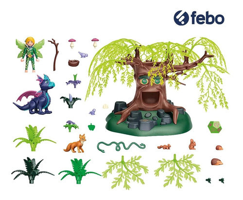 Playmobil Ayuma Tree of Wisdom 67 Pieces +7 Febo 1