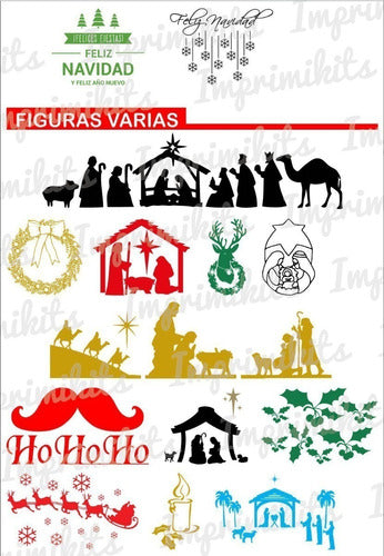 +400 Vectores Navidad Fiestas Vinilos Sublimacion Vector 5