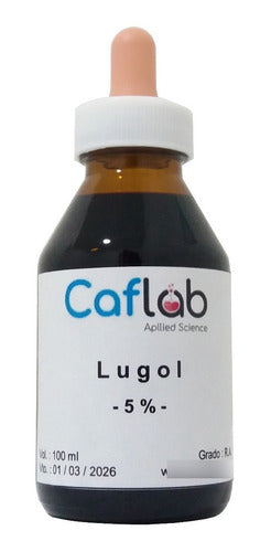 Lugol 5 % - 100 Ml - Caflab - 0