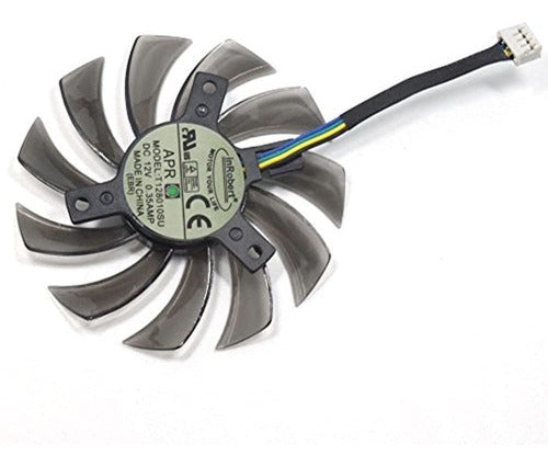 Inrobert 75mm T128010su Enfriador De Reemplazo De Ventilador 3