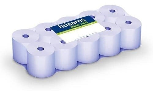 Húsares Rollo De Papel Termico 37x30 Cod 1133 X10 Unidades 0