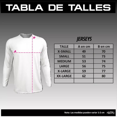 Radikal Jersey Long Sleeve Motocross ATV Enduro Volt 3