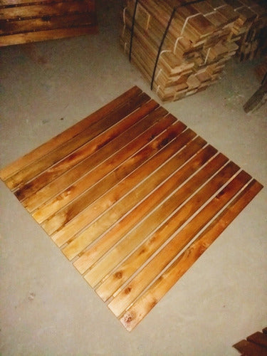 Wooden Tiles for Patios, Terraces, and Balconies 60x60cm 2
