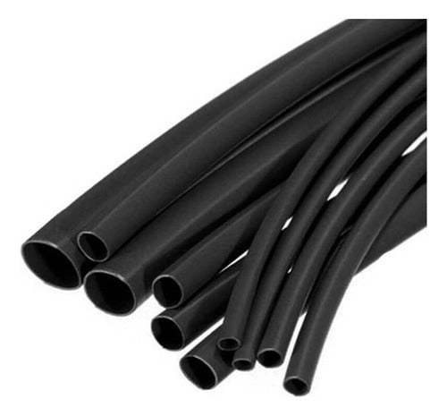 HONGSHANG Tubo Termocontraible 2.4mm Negro 10mts 0