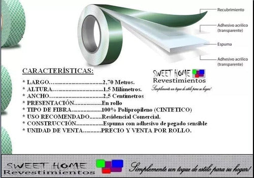 Cinta Doble Faz Adhesiva Uso Residencial Comercial 1