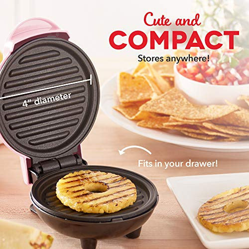 Dash Portable Grill Machine Mini Maker + Panini Press 2