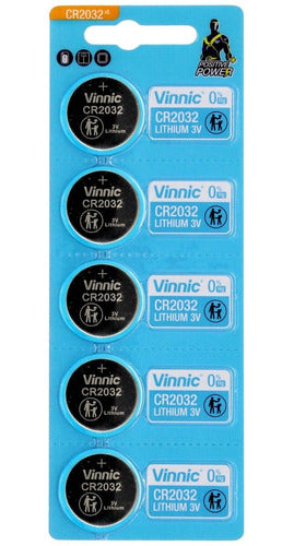 Vinnic 5 X CR2032 Button Batteries 0