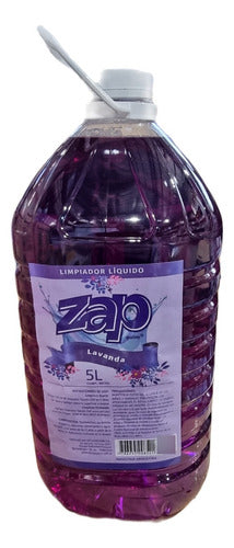 Limpiador Liquido De Pisos Zap En Botella 5 L 0