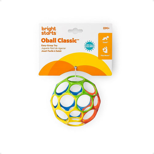 Bright Starts Pelota Plastica Agarre Flexible Suave Juguete Para Bebés 2