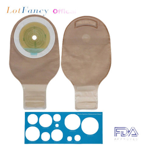 Lotfancy Desagüe Bolsas Ostomía Bolsa Cierre Para El Cuidado 0