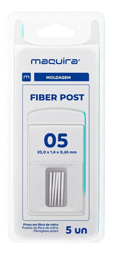 Maquira Fiber Posts Nº 0.5 Box of 5 Dental Supplies 0