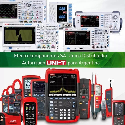 Combo Multímetro Ut136b+ Plus + Pinza Amperométrica Ut202+ 6