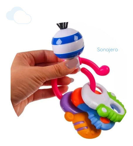 Rattle Teether for Baby Keys PF50 1