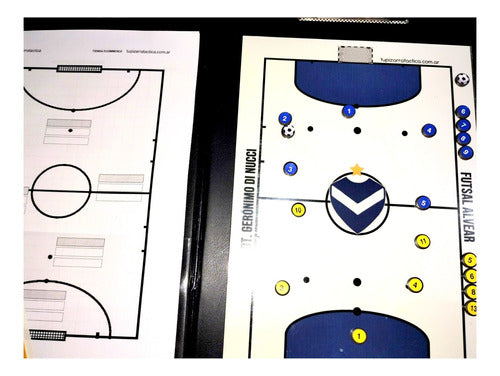 Pizarra Futsal Carpeta C Tap+ Fichas + Plant + Fibr 0